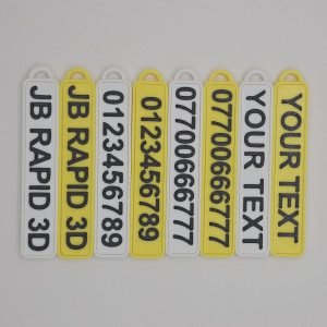 Personalized License Plate Keychain