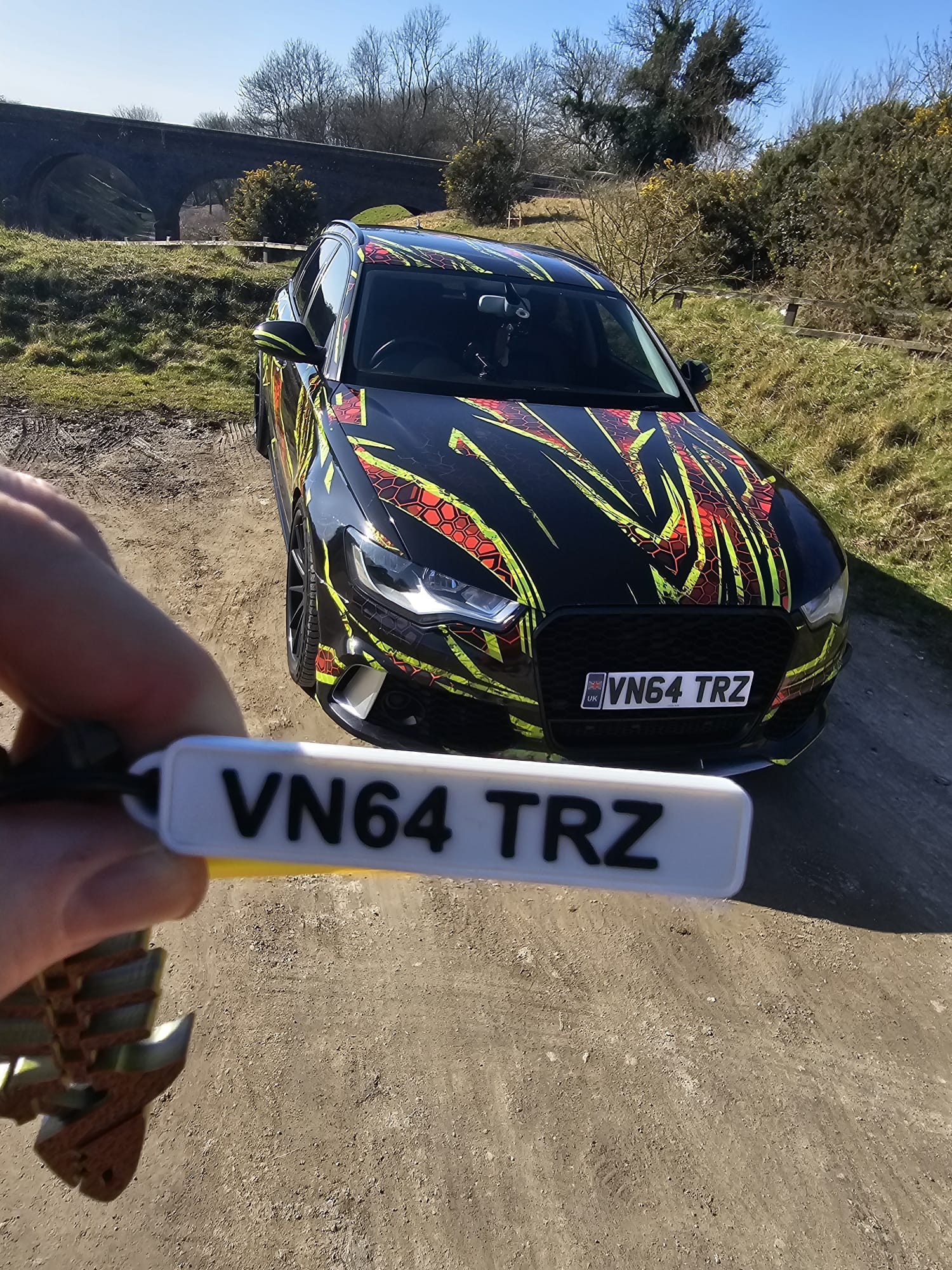 Personalized License Plate Keychain - Image 4